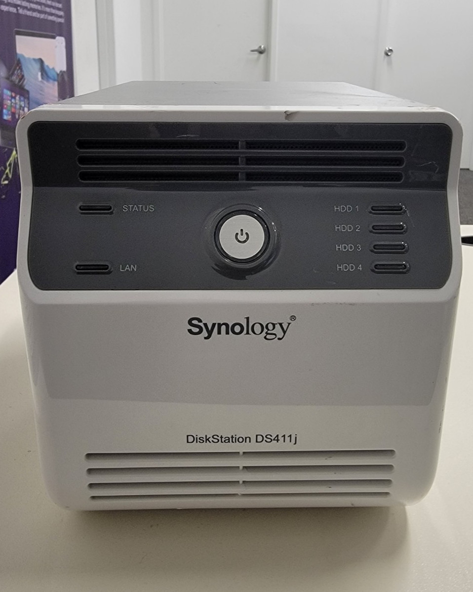 Synology DS411j DiskStation Network Storage Server used