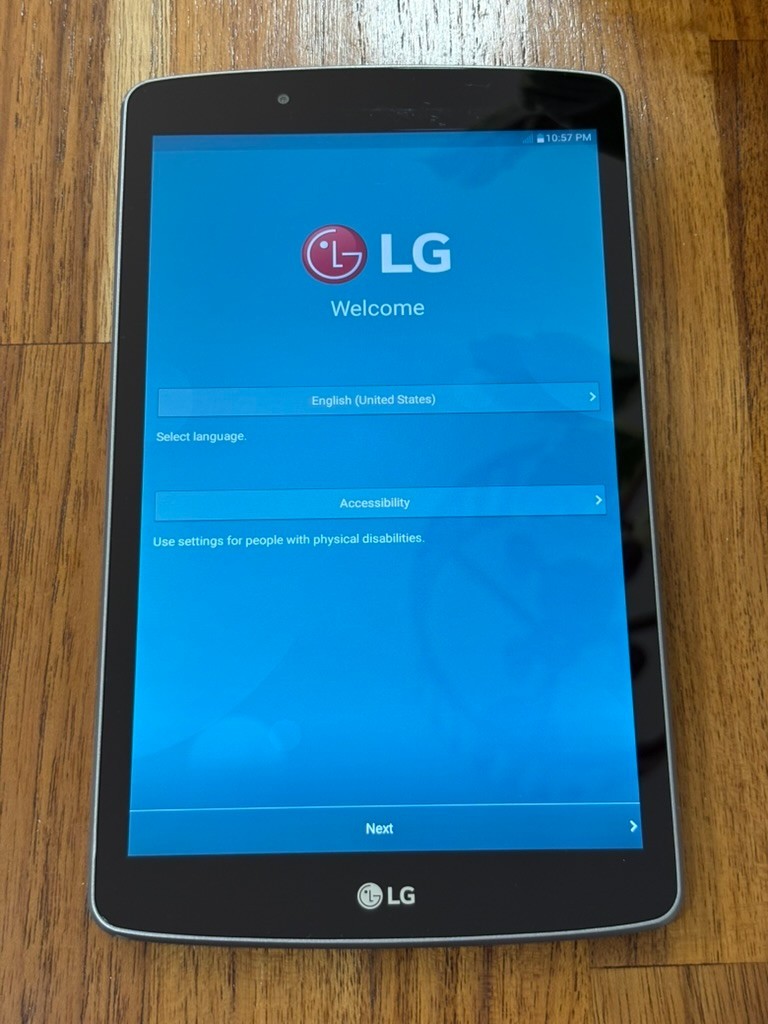LG G Pad F 8.0 LG-V495 16GB AT&T (UNLOCKED) 4G LTE Android Tablet