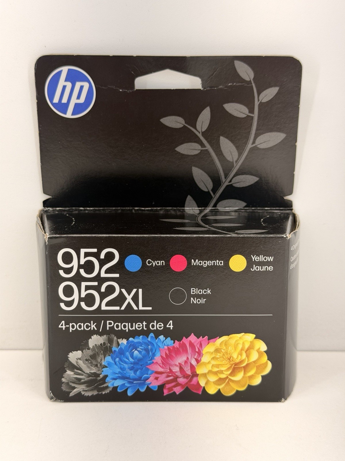 Genuine HP 952XL Black 952 Cyan Magenta Yellow OEM Ink Cartridge Exp: 2028
