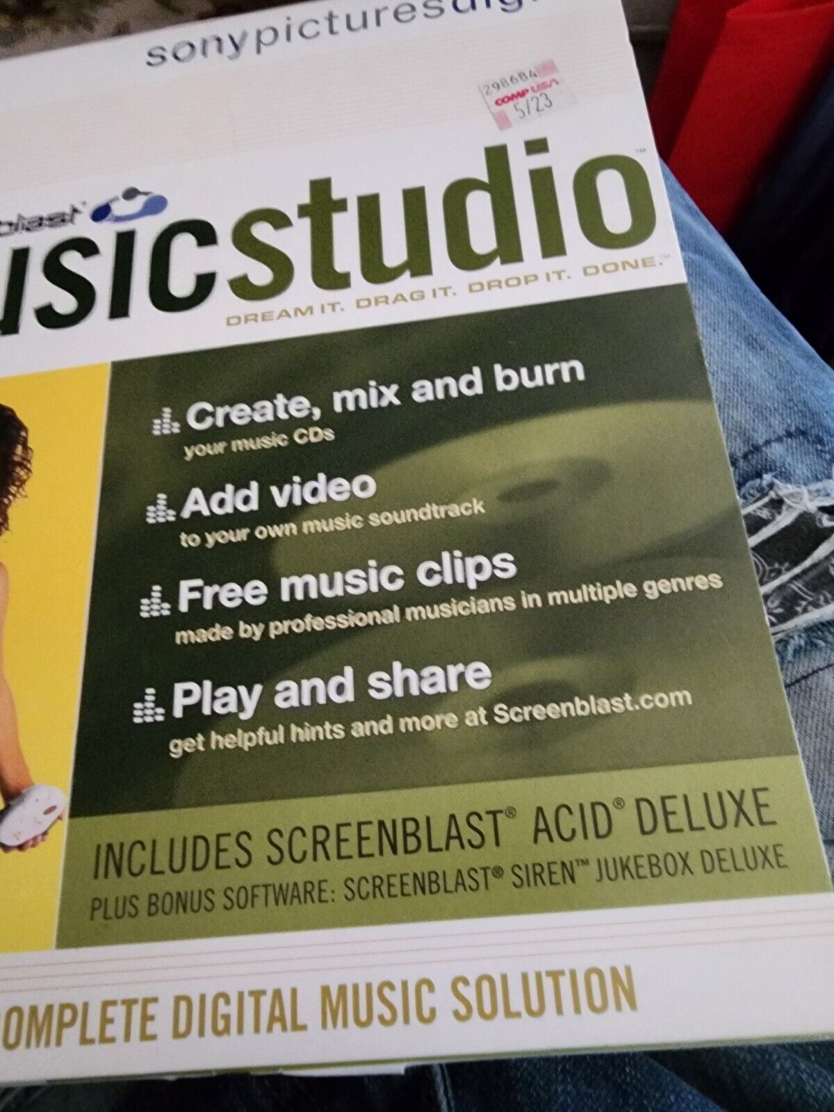 Sony Acid Deluxe And Music Studio Sealed New