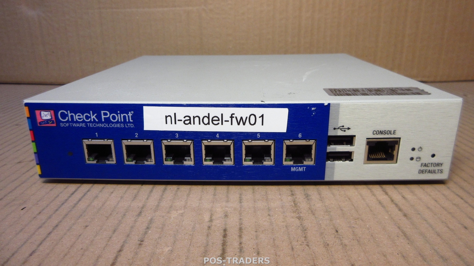 Check Point T-110 2200 Gigabit Firewall Appliance 6-Port Security NO PSU