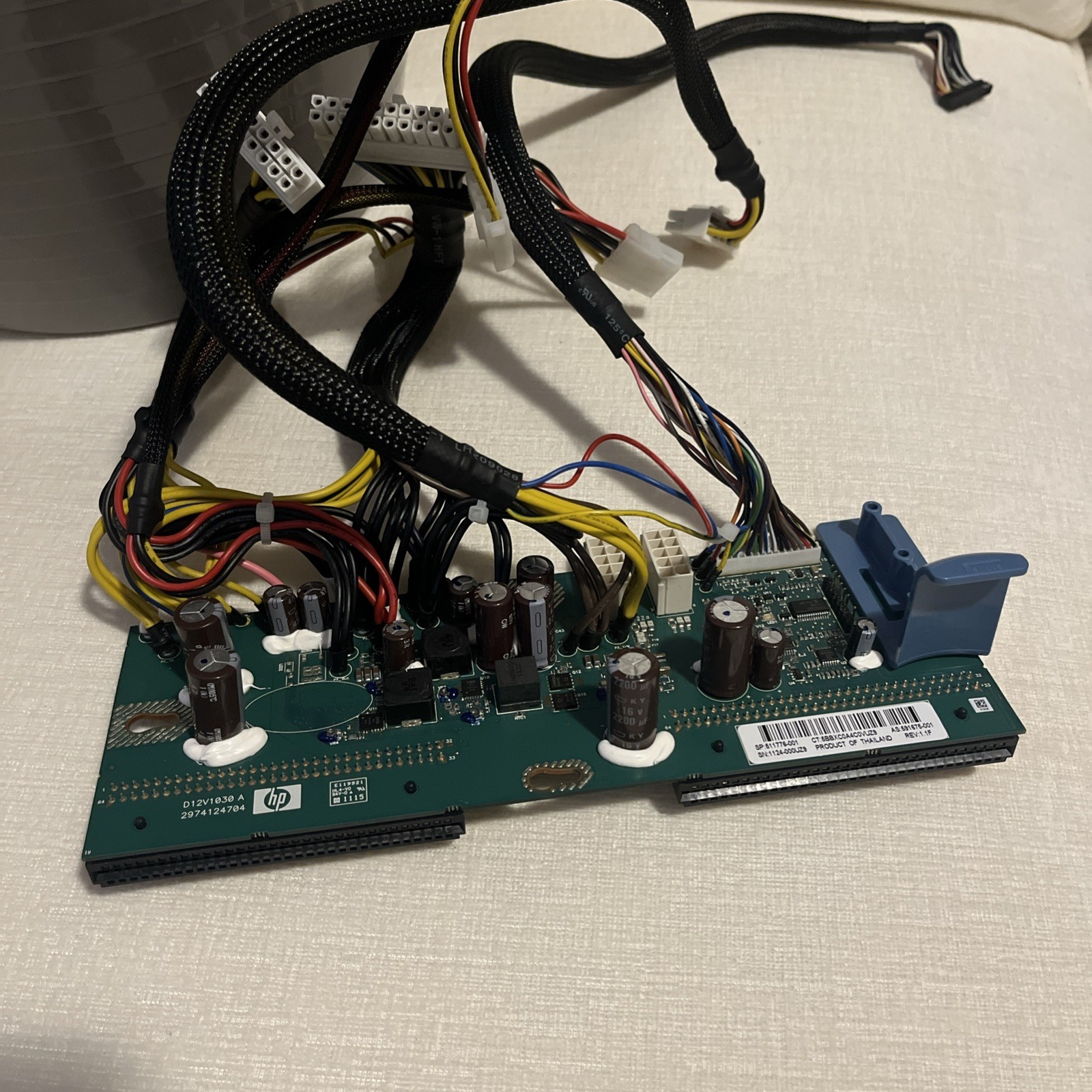 HP 511776-001 ML350 G6 Power Supply Backplane 461318-001 591675-001 Rev 07