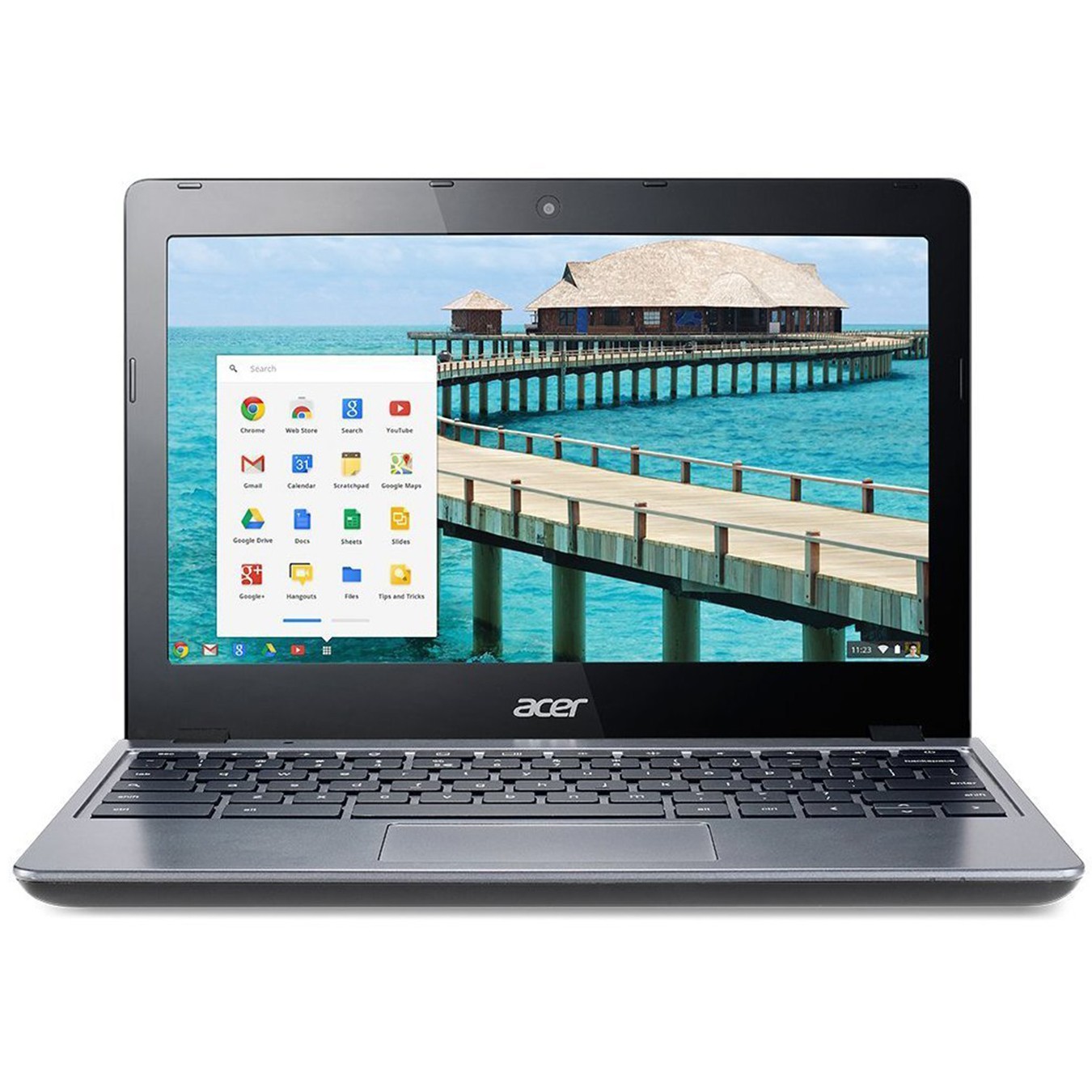 Acer C720-2844 11.6" Chromebook Laptop Intel Celeron 4GB RAM 16GB SSD Silver