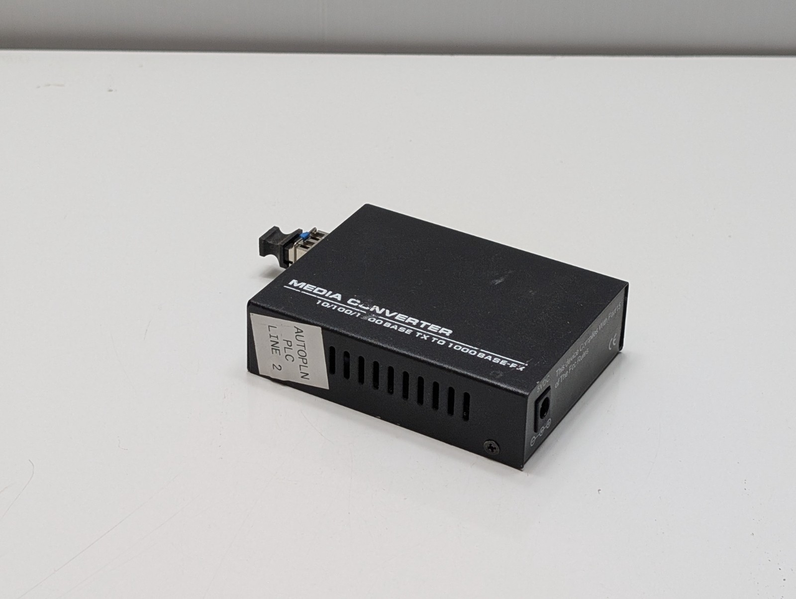MEDIA CONVERTER 10/100/1000 BASE Ethernet Converter TX TO 1000 BASE-FX