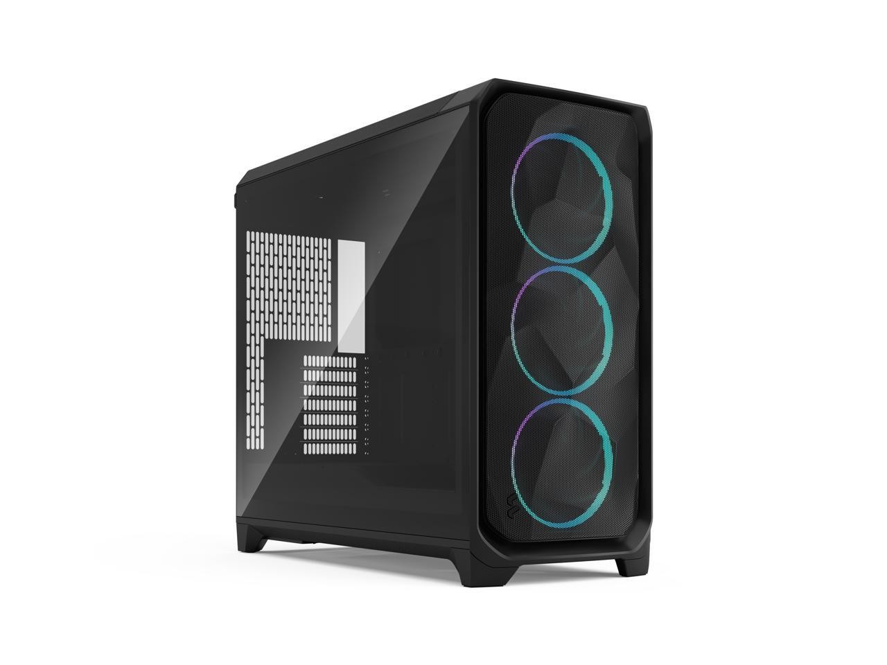 Fractal Design Meshify 3 XL RGB E-ATX Full Tower PC Case -  Black Chassis with L