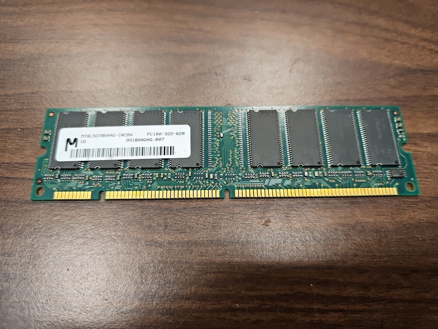 IBM APPLE MT8LSDT864AG-10CB4 PC100-322-620 PC 100 MEMORY 64MB