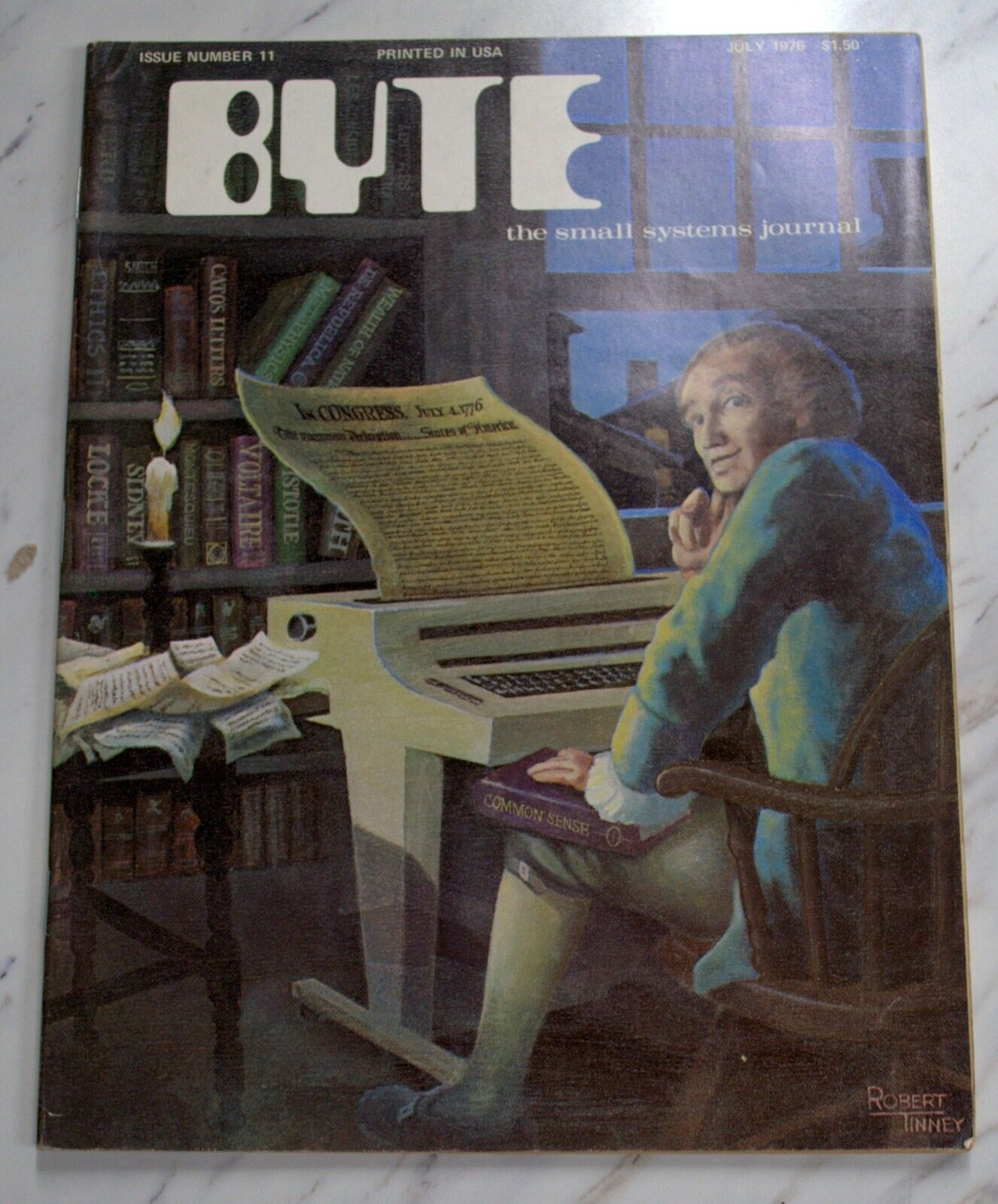 Rare Byte  Magazine Issue 11 July 1976  Ships Worldwide