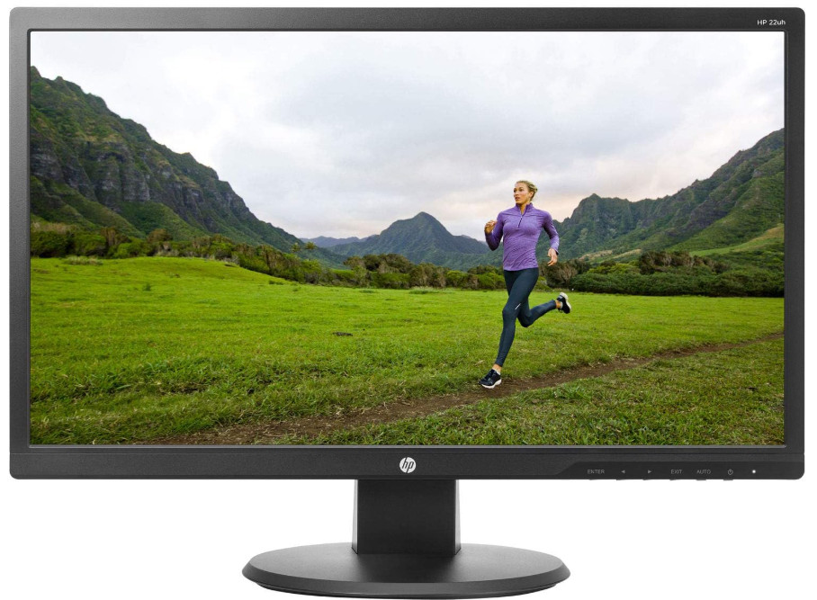 HP 22uh 21.5-inch LED Backlit LCD Monitor 1080p 60fps