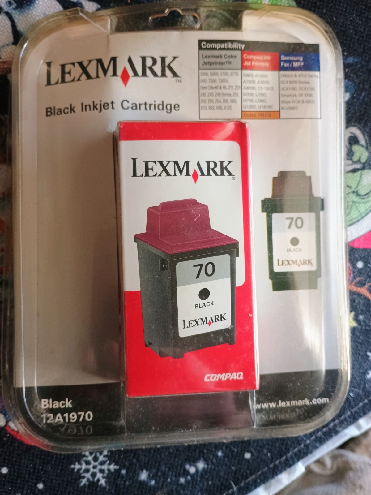 Lexmark 70 Black Inkjet Cartridge