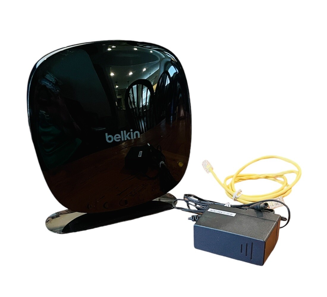 Belkin AC1200 DB Wi-Fi Dual-Band AC+ Router F9K1123V1 Black