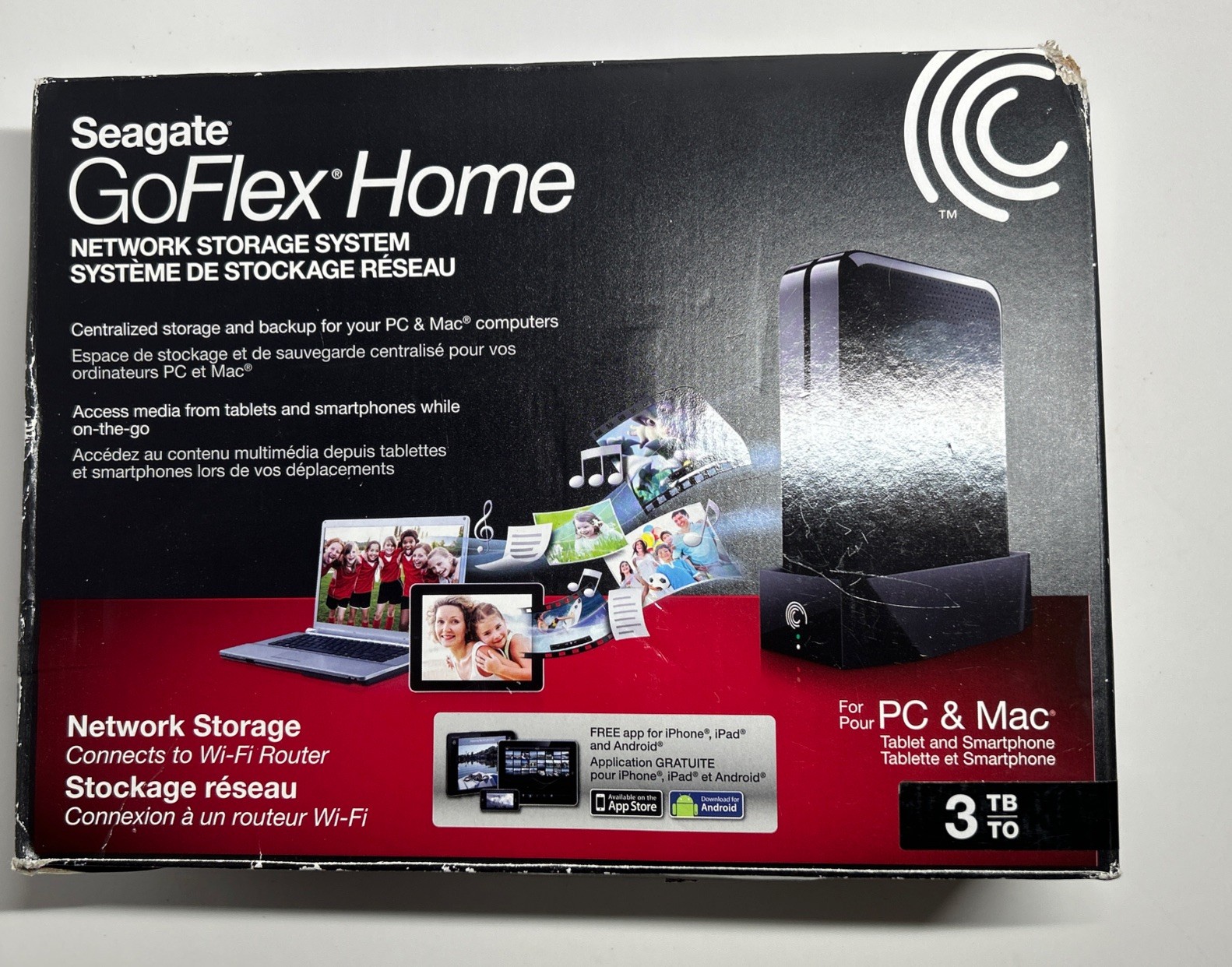 Seagate GoFlex Home Network Storage System 3TB Brand New Never Opened