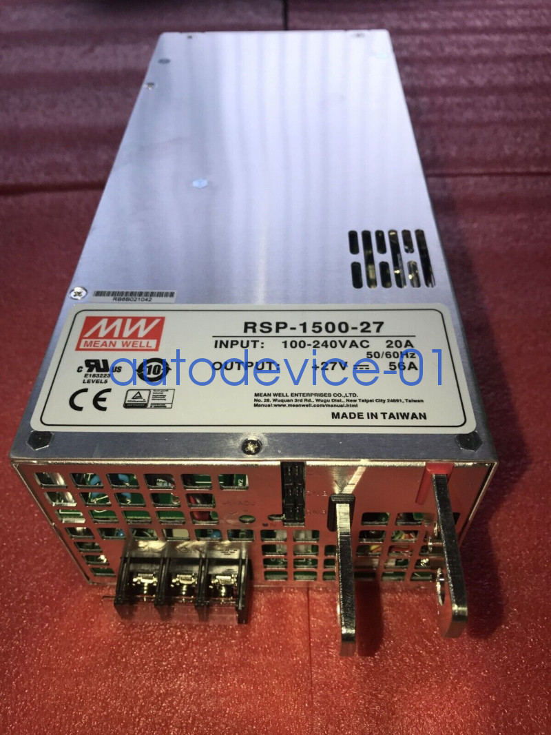 1pcs MEAN WELL RSP-1500-27 Switching Power Supply with PFC 27V 56A 1512W