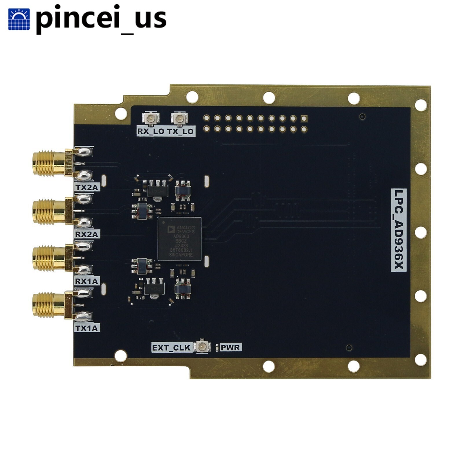 FMC-9363 Development Board AD9363 Card with LPC Interface Replace for FMCOMMS2