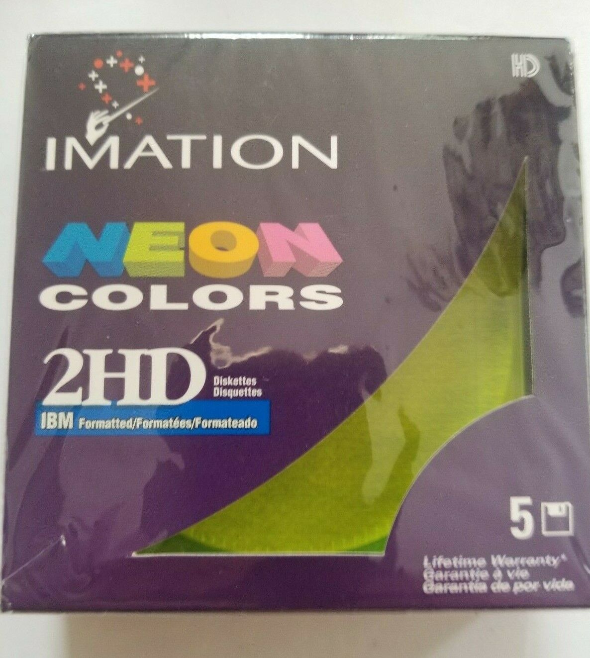  Imation Neon Colors 2HD 3.5