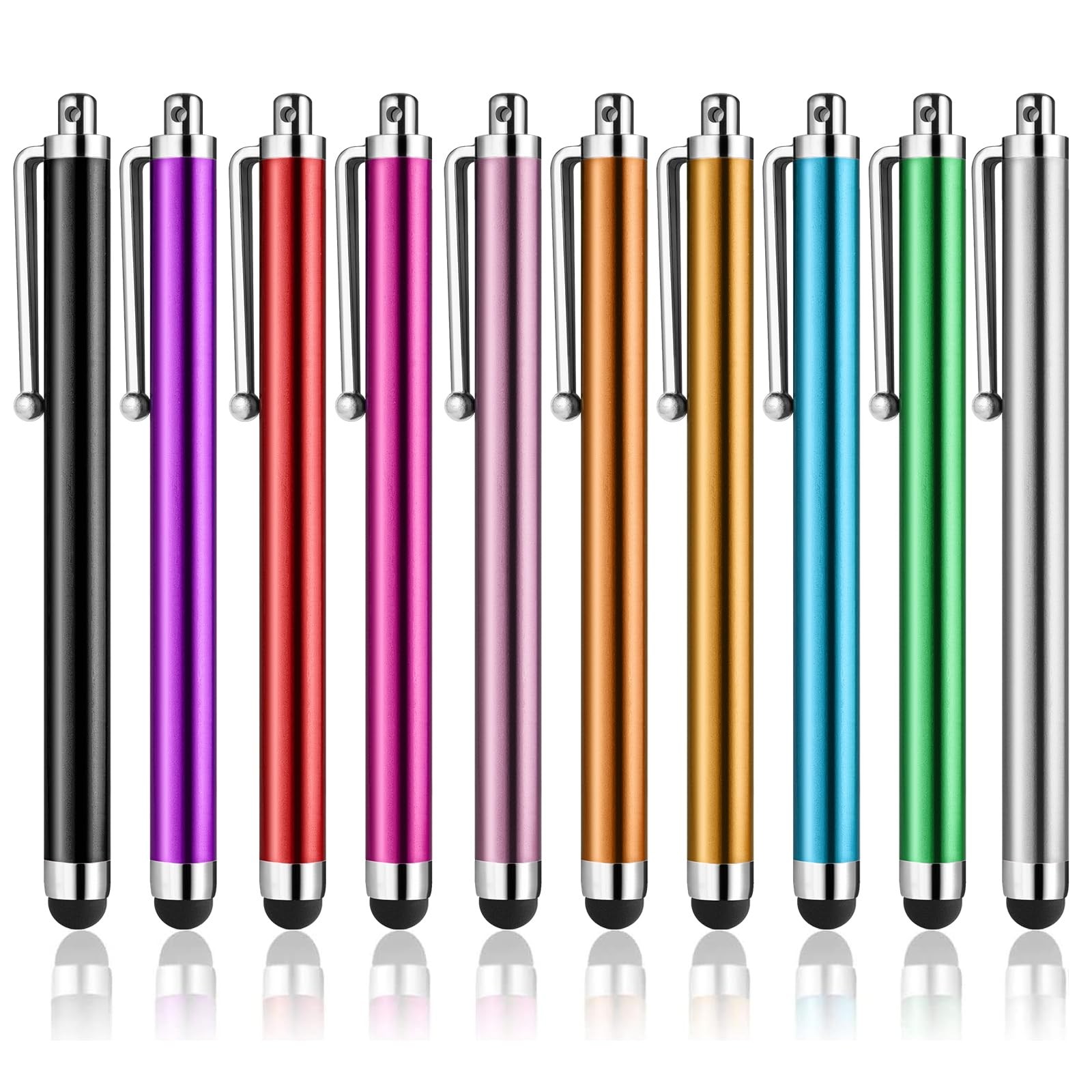 Stylus Pens for Touch Screens, AGREJO High Precision Universal 10-Pack 