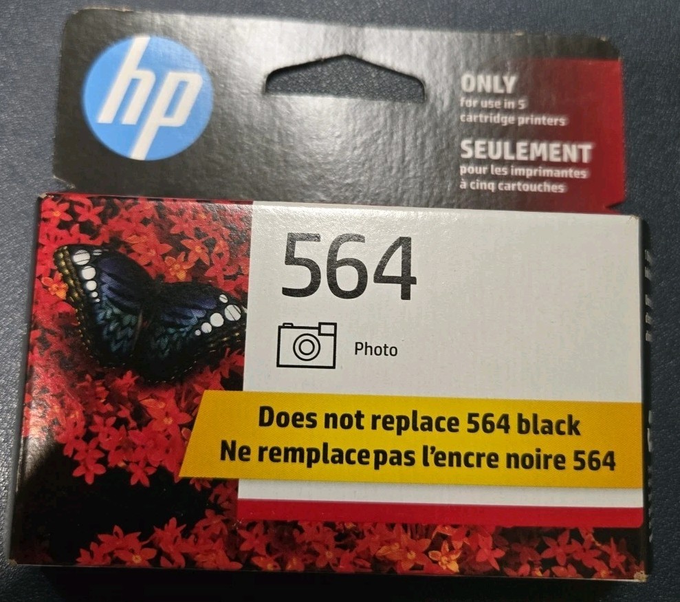 HP 564 Photo Ink Cartridge Genuine Exp. 06/2025