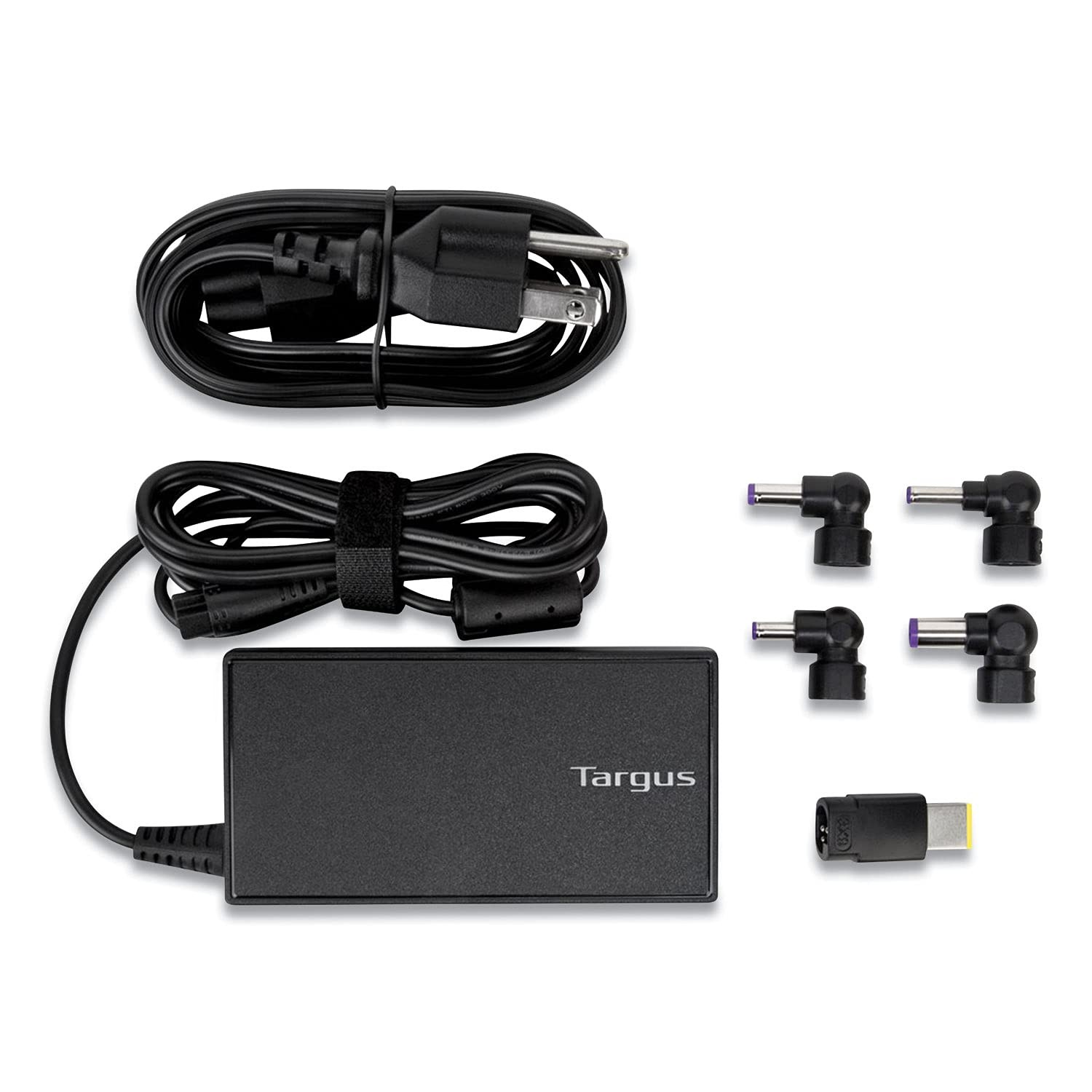 Targus APA90US 90W Universal Laptop Charger 6ft Cable 5 Tips