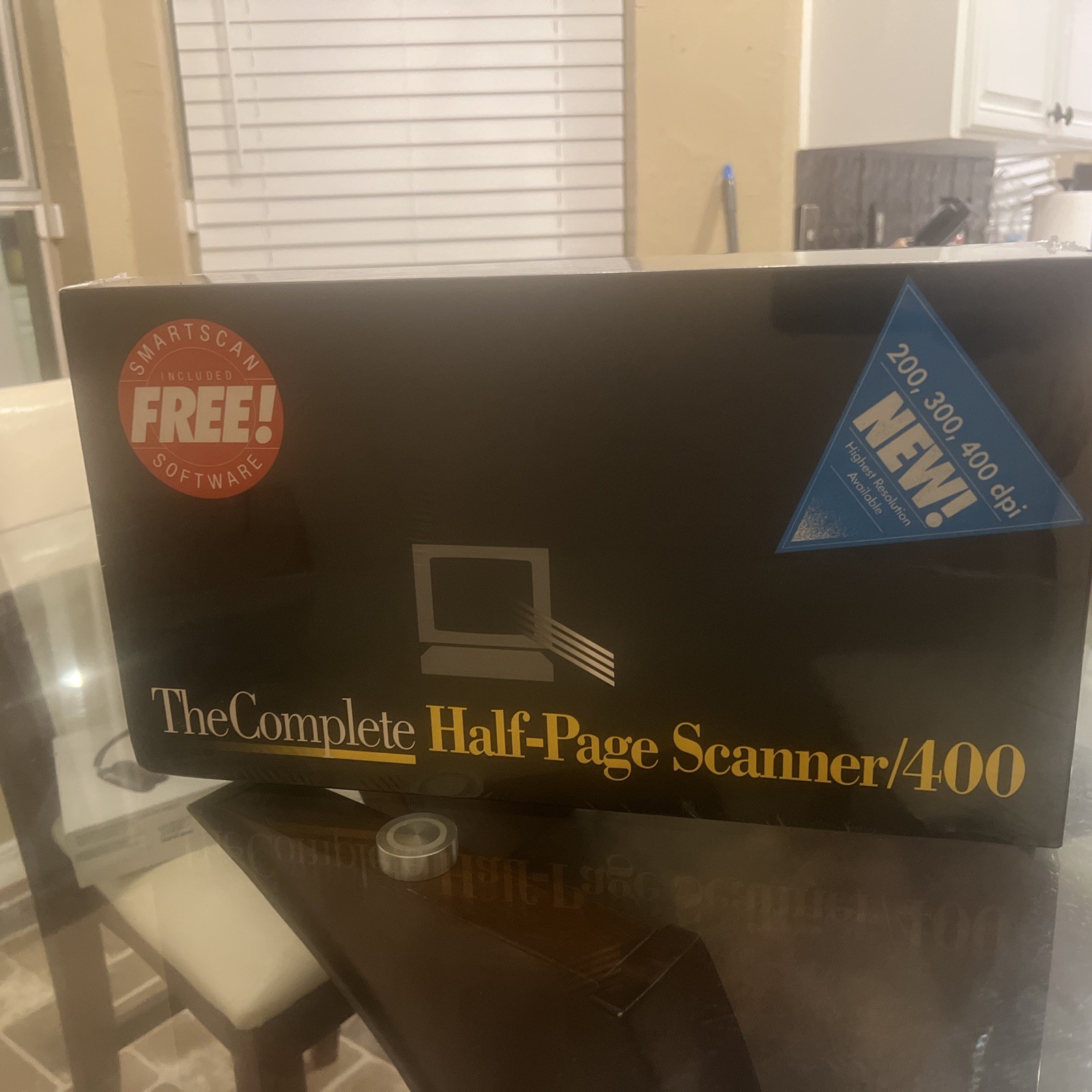 Vintage  Complete Half-Page Scanner 400 NEW SEALED NOS Rare