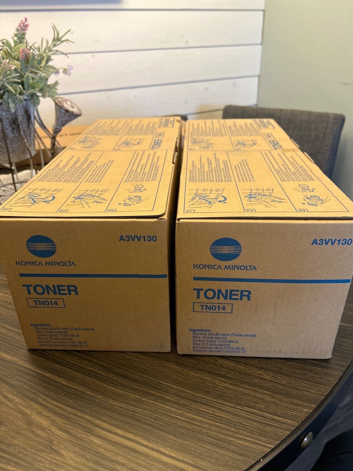 TWO Konica Minolta A3VV130 (TN014) Black Toner Cartridges