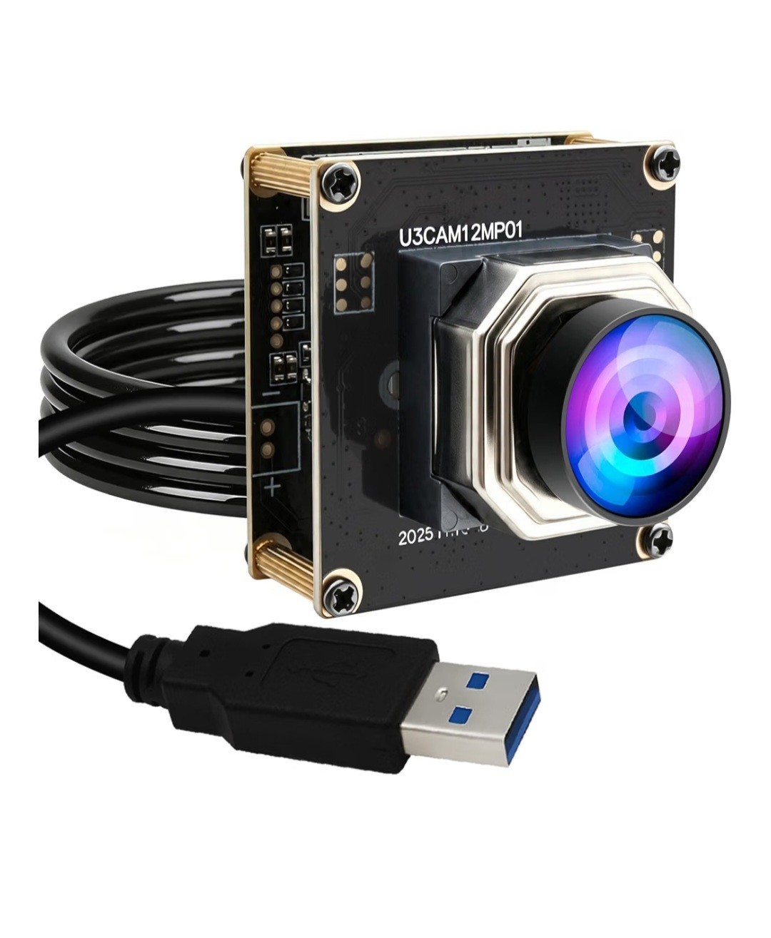 12MP USB 3.0 Autofocus Camera Module 4K IMX577 LightBurn Machine Vision Nano Pi