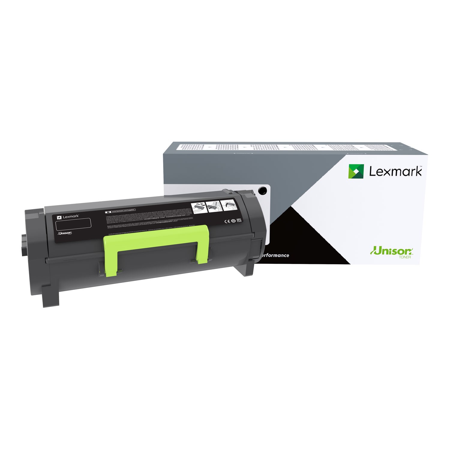 Lexmark 56F0H0G High-Yield Toner, 15000 Page-Yield, Black