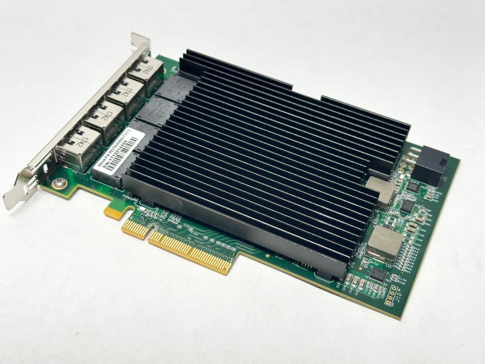 Silicom Lenovo 4Port 10Gb Ethernet RJ45 Network Card PE310G4I40EU-T 01KM586 X540