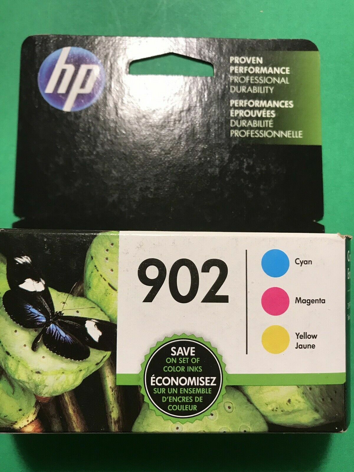Genuine HP 902 ink cartridge Combo C/M/Y for HP Series Printer-3PK-Color Ink