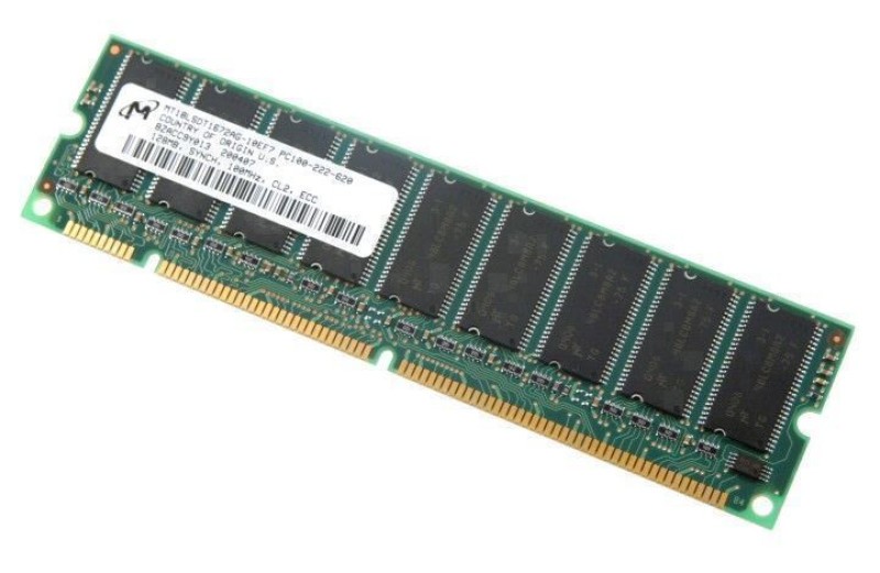 MT18LSDT1672AG-10EF7 - 128MB Memory Module (PC100/ 100MHZ/ 168 Pins)