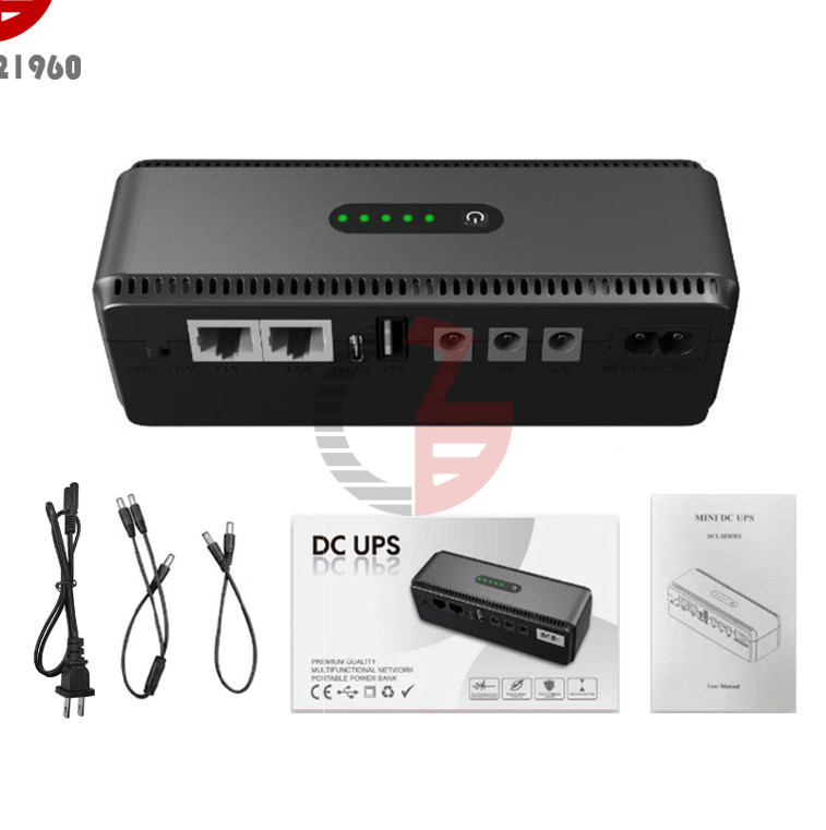 DC 5V 9V 12V Battery Backup UPS Uninterruptible Power Supply 8800mah / 10400mah