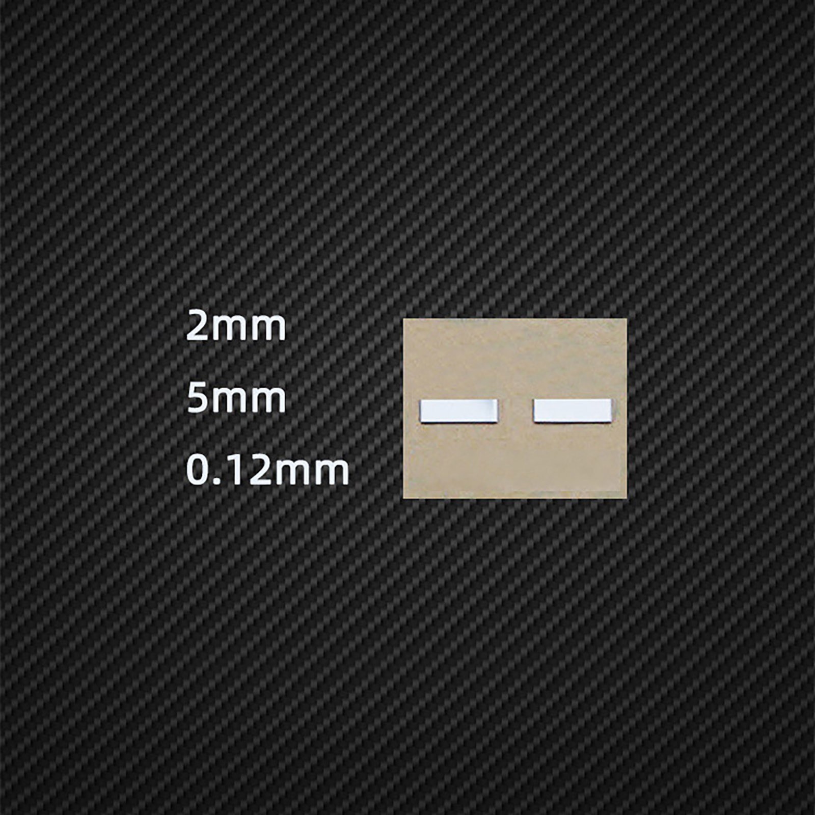 2 PCS Mouse Button pillar Repair Sticker Metal Sticker Wear-resistant sticker