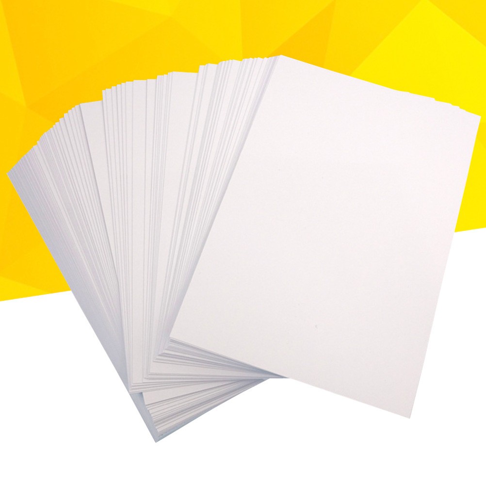 50 Pcs Picture Paper for Printer Glossy Coated Double Side Photo