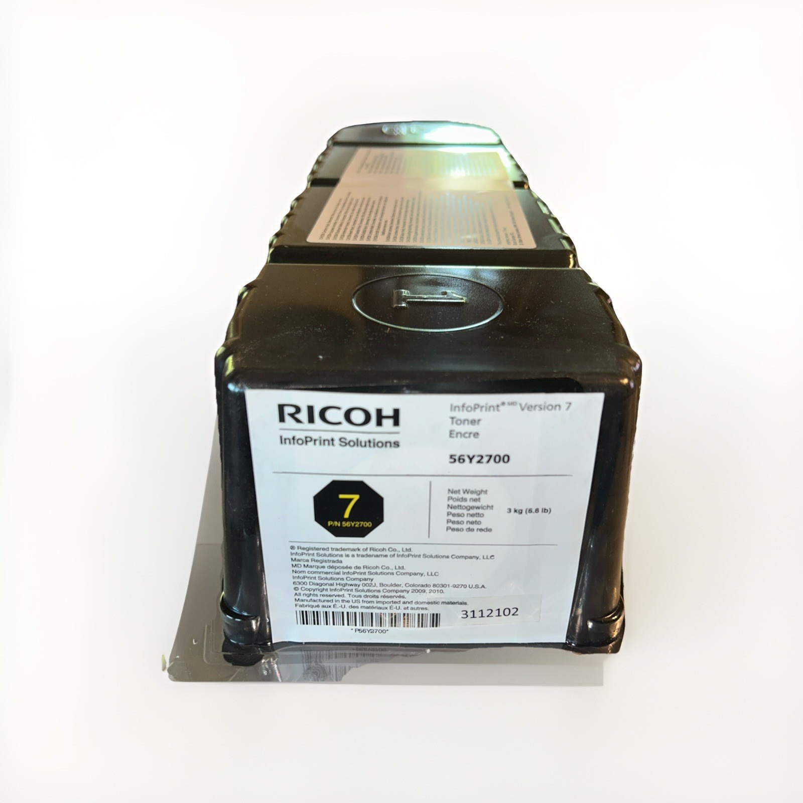 Ricoh/IBM InfoPrint Version 7 Toner 56Y2700 NEW IN BOX       EB