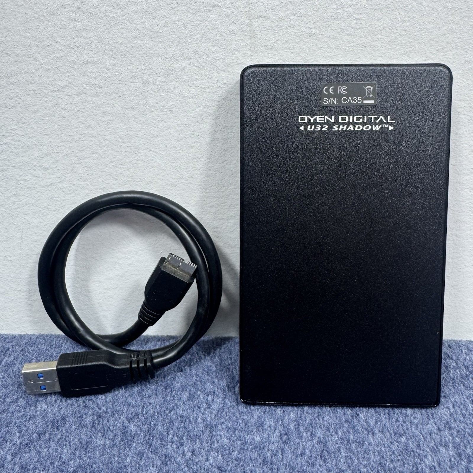 Oyen Digital U32 Digital Shadow External USB 3.0 Portable HDD Drive 500GB
