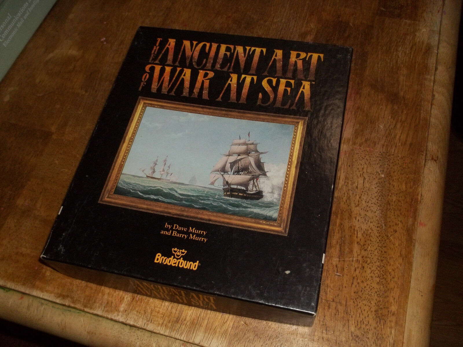 Vintage The Ancient Art Of War At Sea Macintosh Game Software 1988