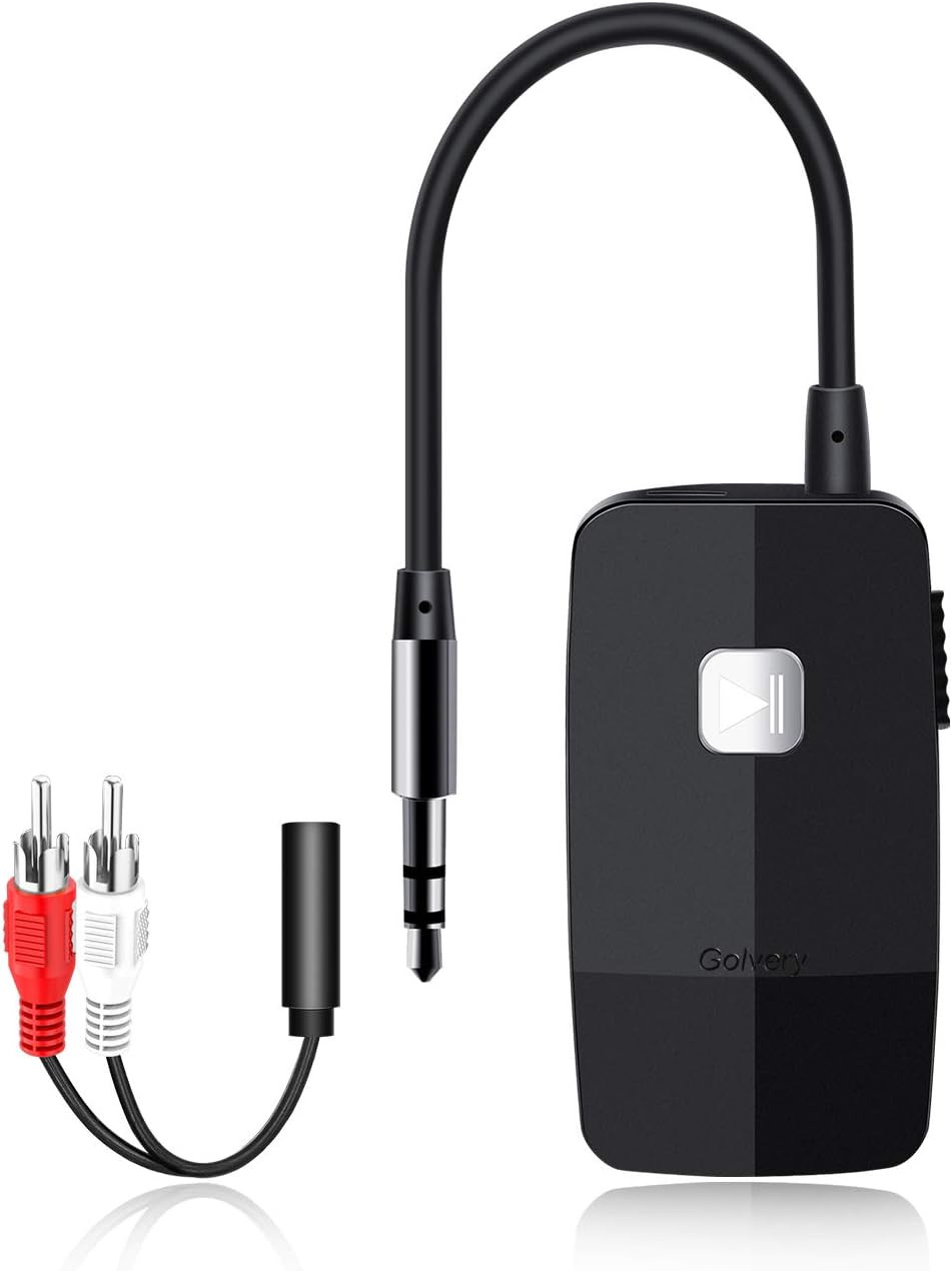 Golvery Upgraded Bluetooth 5.4 Receiver for Speaker, Wireless Audio Adapter for