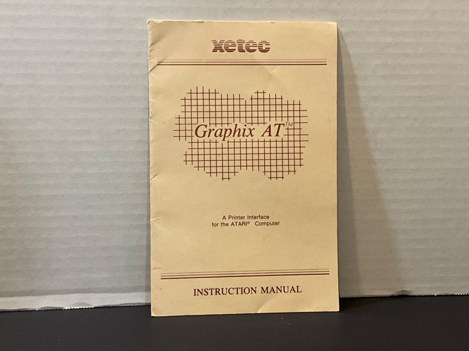 Vtg 1985 XETEC GRAPHIX AT printer interface manual for ATARI COMPUTERS