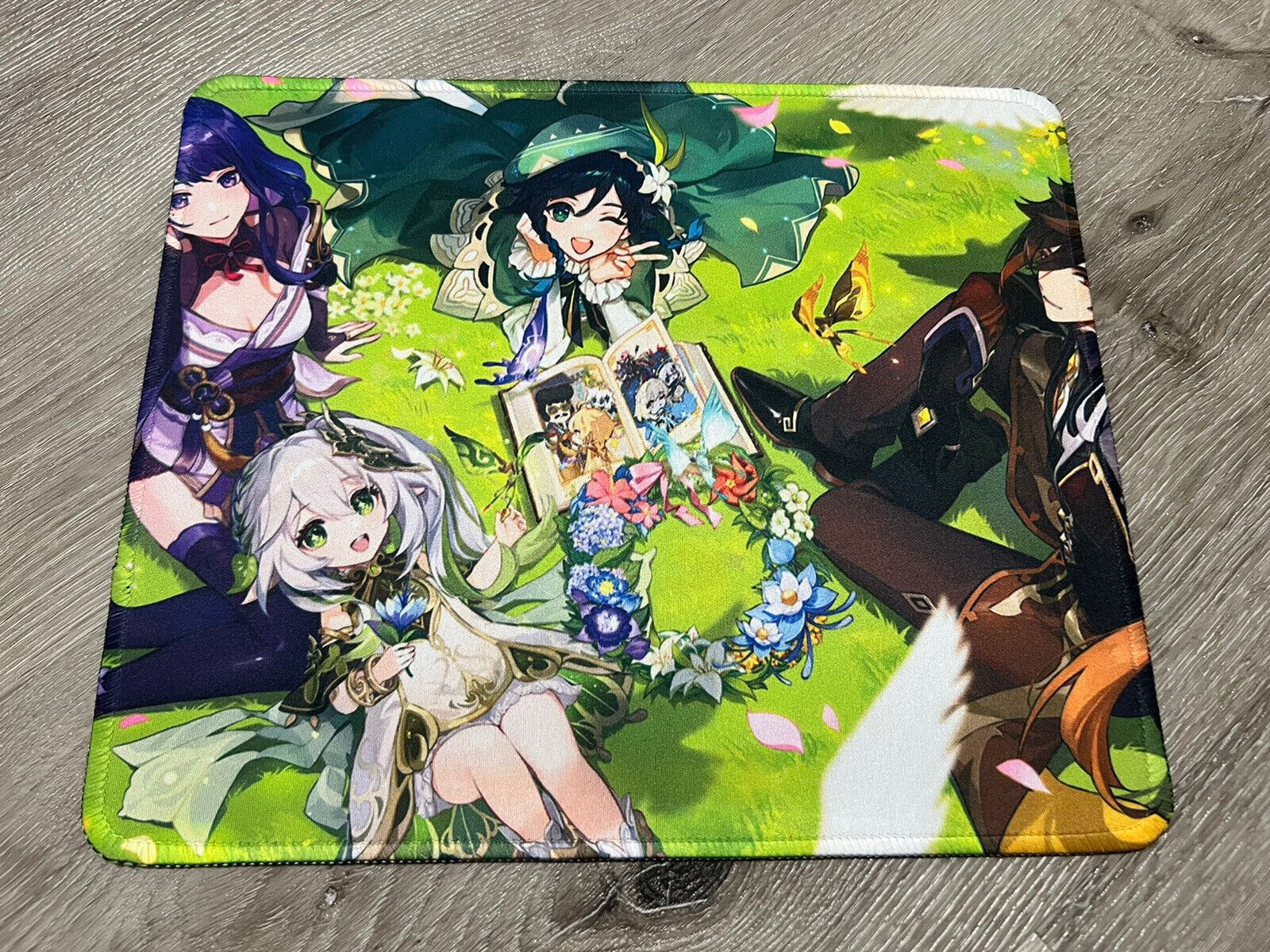 Anime genshin impact mouse pad game mouse pad keyboard mouse 300×250×2mm