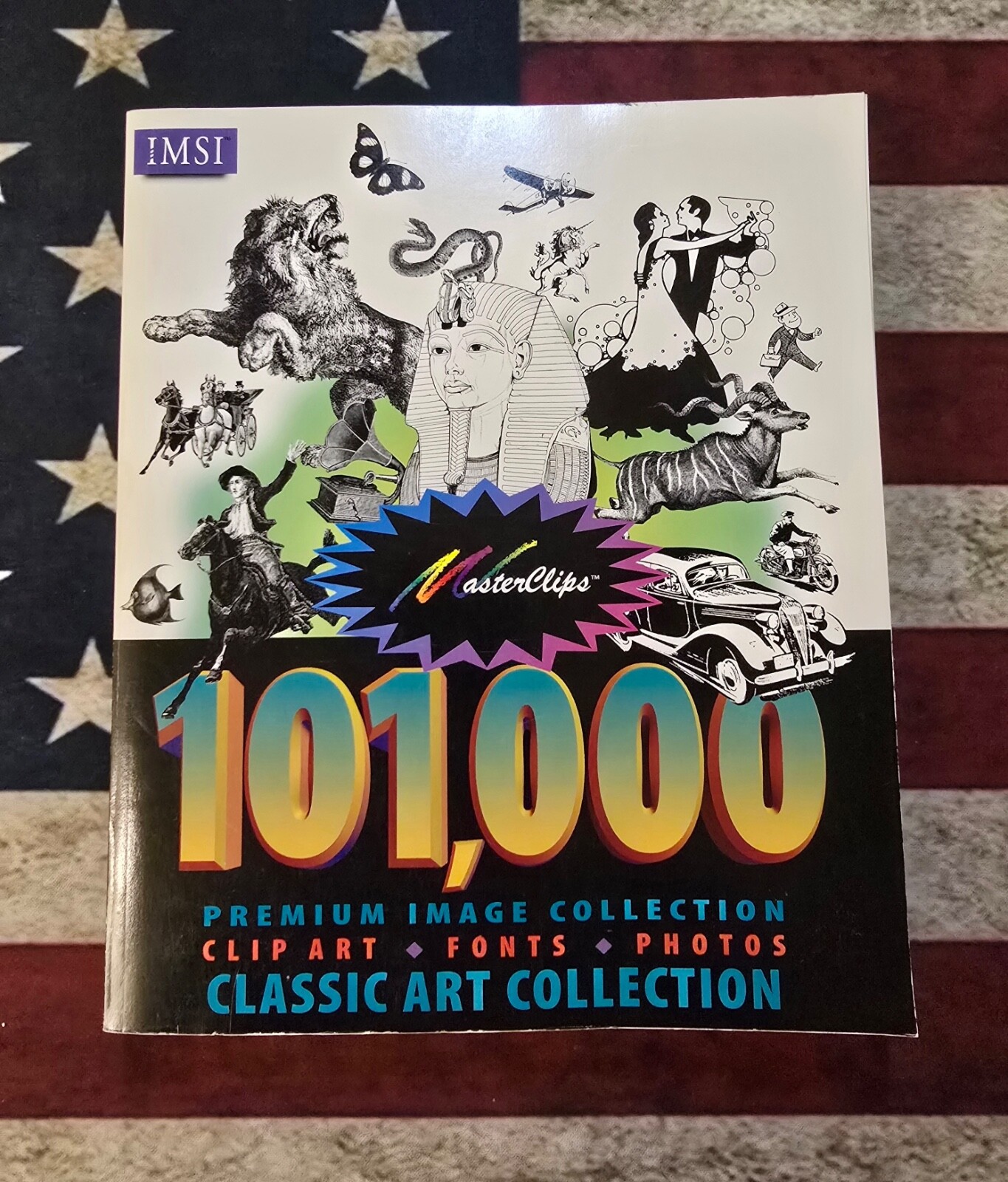 MasterClips101,000 Premium Image Collection Clip Art Fonts Photos Classic Art
