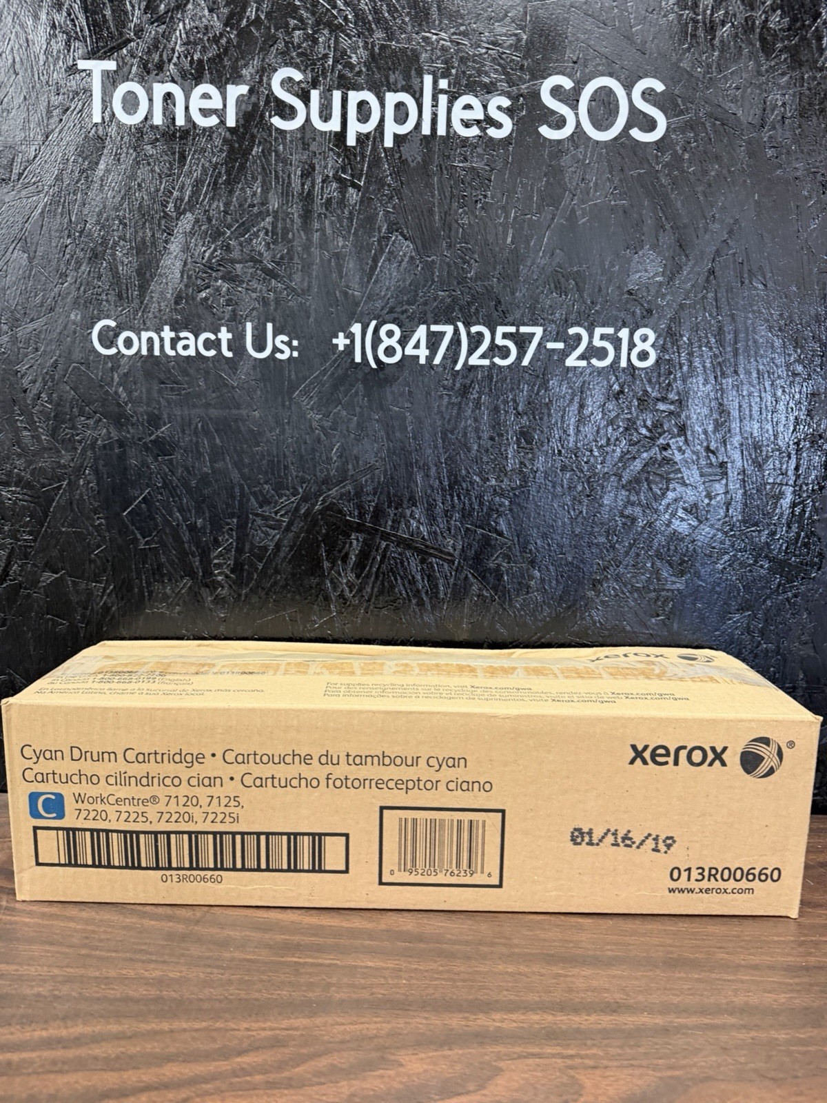 Genuine Xerox 013R00660 Imaging Drum-Cartridge, Cyan