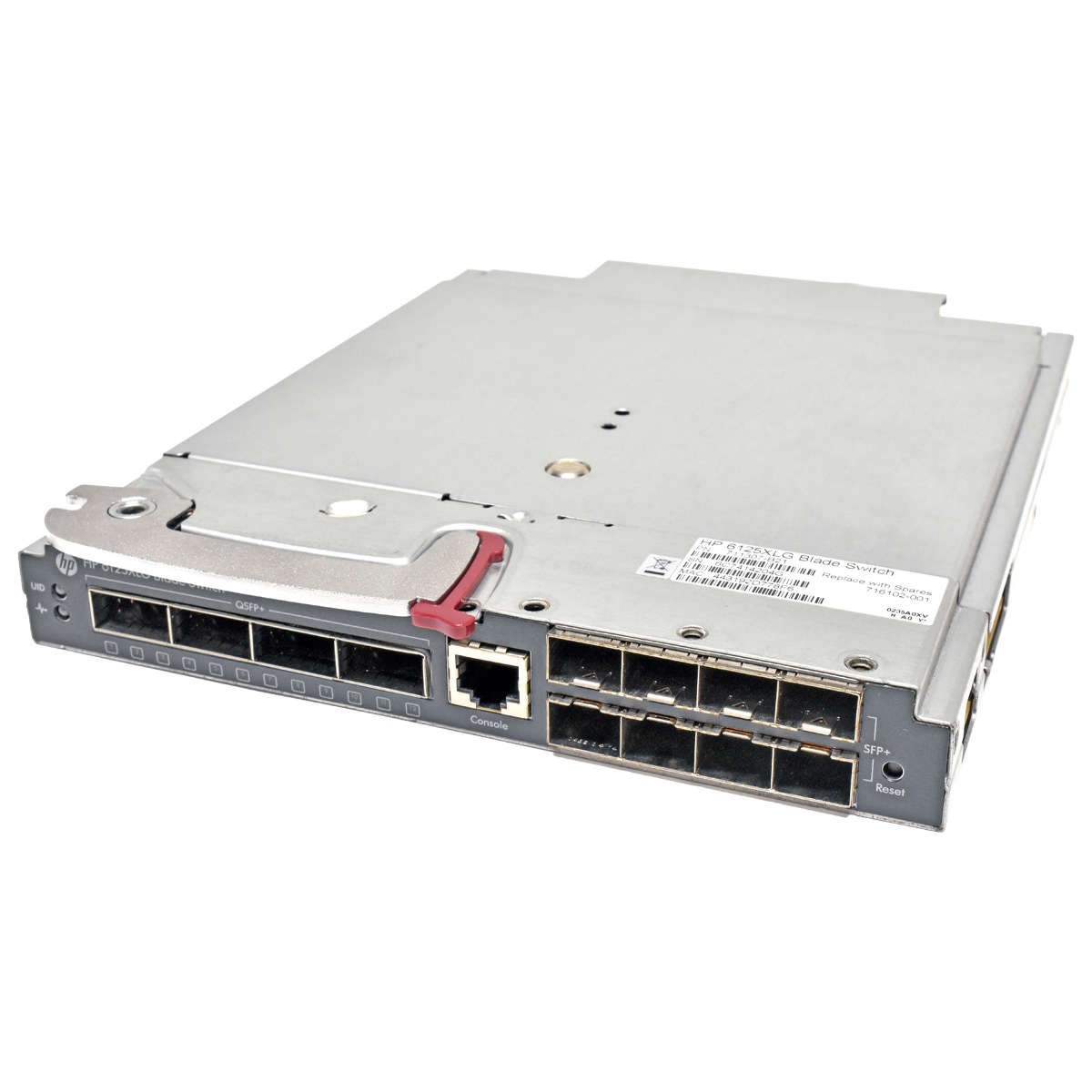HP 6125XLG 711307-B21 8-Port 10G SFP+ 4-Port 40G QSFP+ Blade Switch