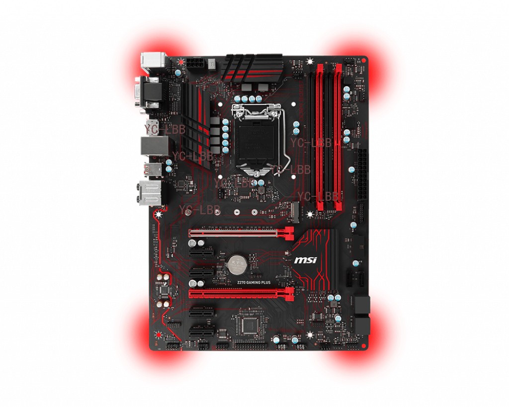 FOR MSI Z270 GAMING PLUS LGA1151 64GB DDR4 VGA+DVI ATX Motherboard test 100%