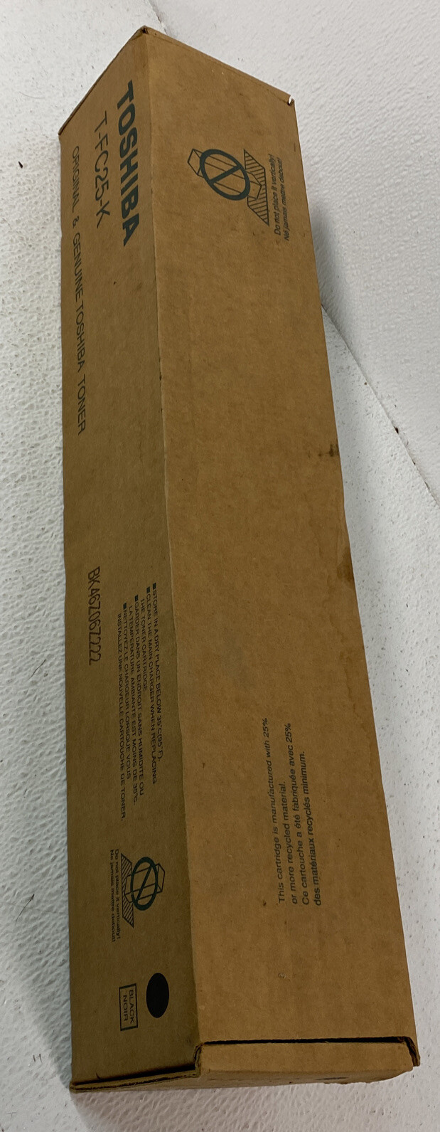 Genuine Toshiba T-FC25-K Black Toner Cartridge