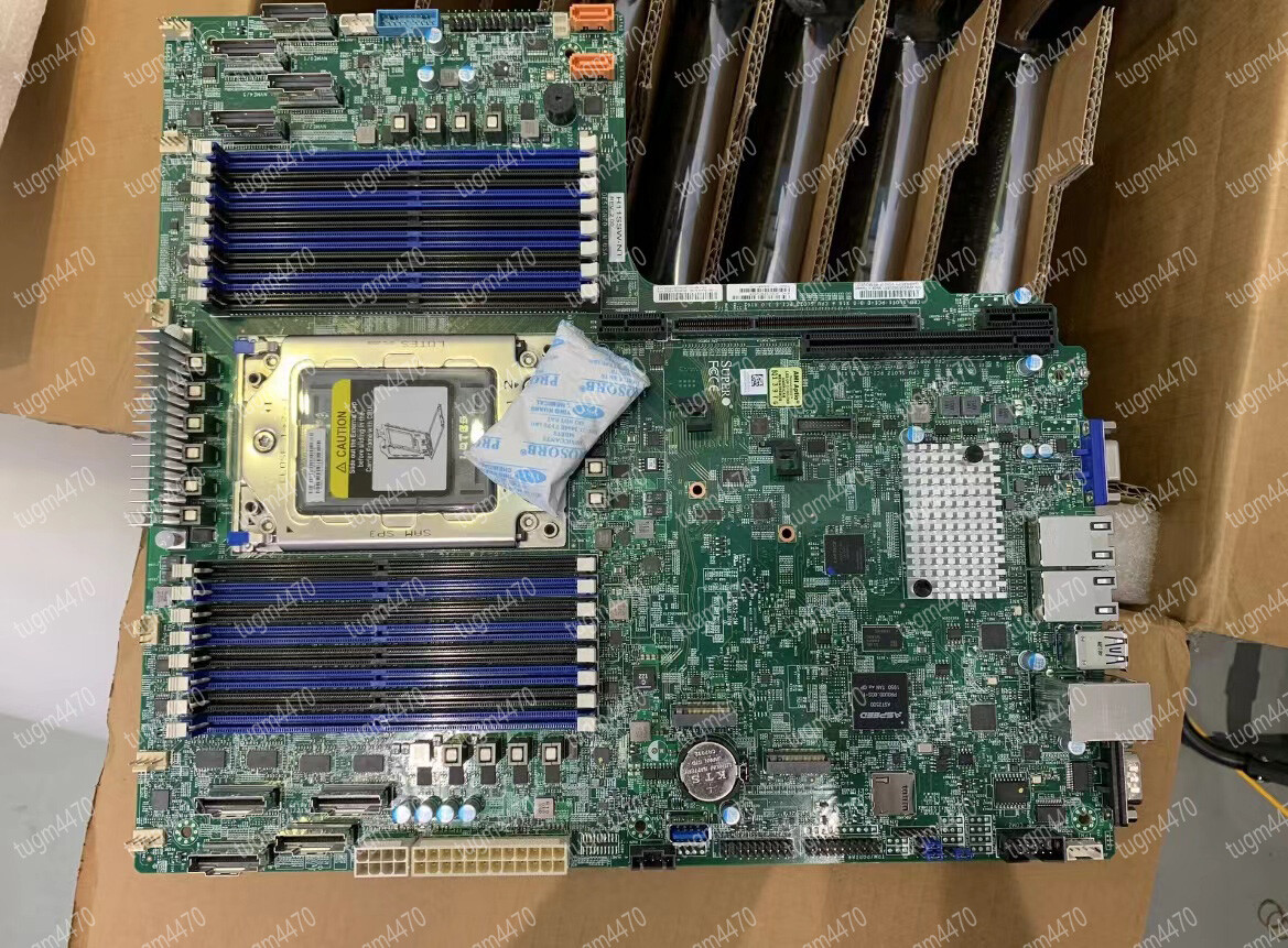 Batch 5*Supermicro H11SSW NT+AMD EPYC 7K62+1u P14 sp3 cooler Corescombination