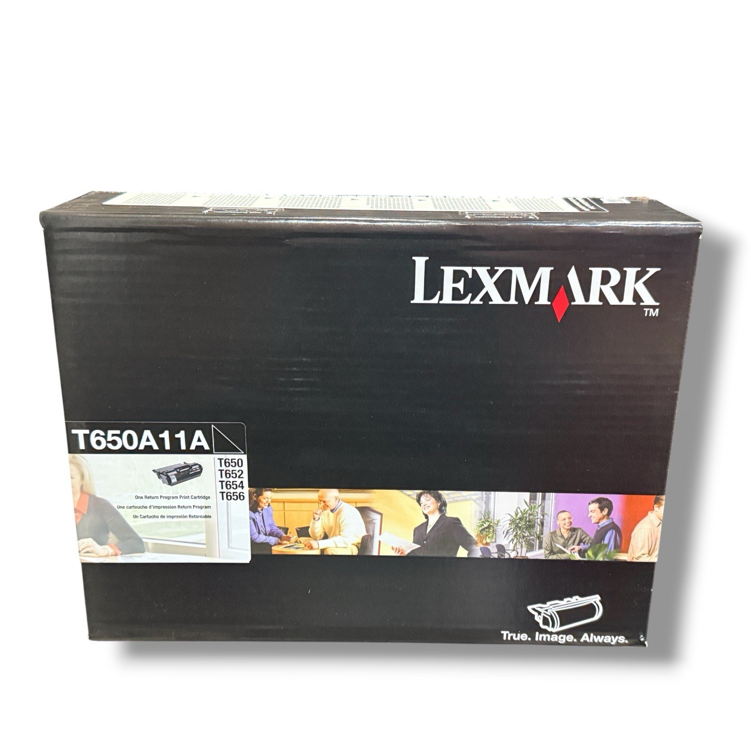 Genuine OEM Lexmark T650A11A Black Toner Cartridge New Sealed T650 T652 T654