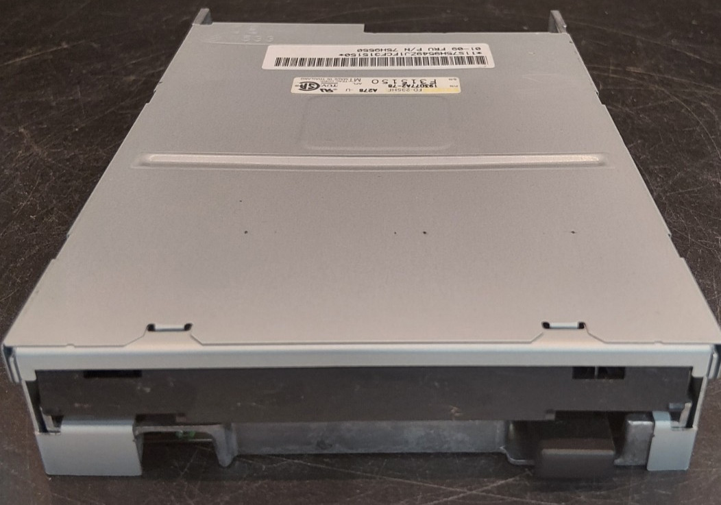 Vintage Teac 3.5" HD Floppy drive FD-235HF 193077A2-78 A-278