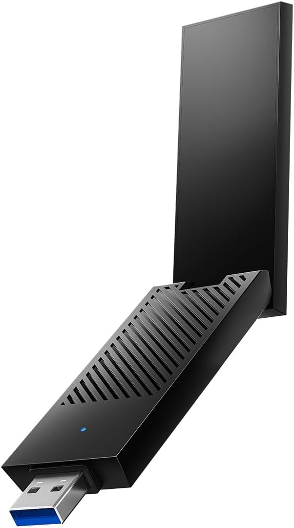 New - Cudy AXE5400 Tri-Band Wi-Fi 6E Wireless USB 3.0 Adapter WU5400
