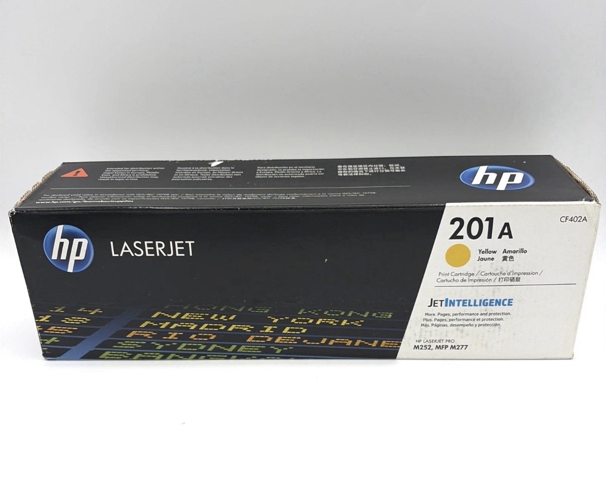HP 201A Yellow Toner Cartridge HP Color LaserJet Pro M252  M277 Series | CF402A