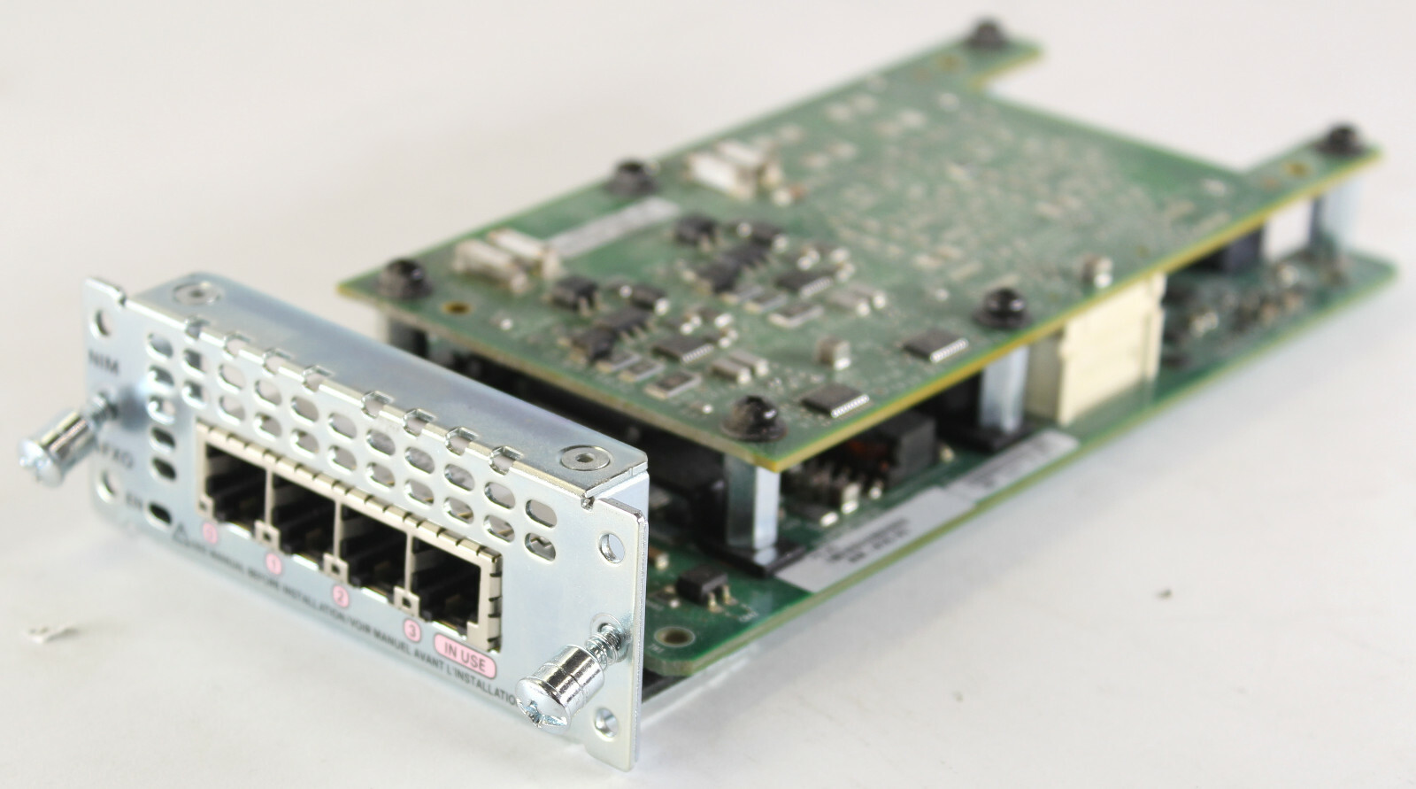 Cisco NIM-4FXO 4-Port Network Interface Module 800-41011-01 IP9IAUACAA 