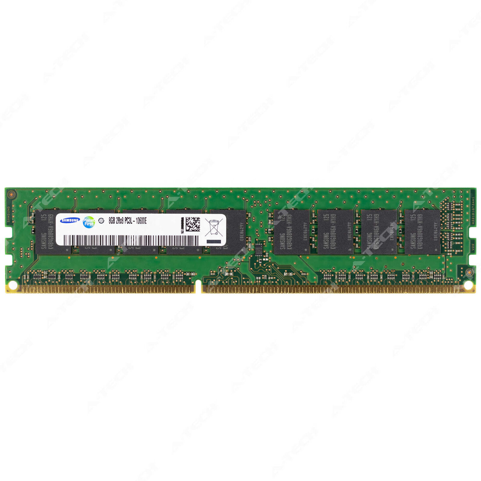 Samsung 8GB 2Rx8 PC3L-10600 ECC UDIMM DDR3L 1333MHz Unbuffered Server Memory RAM