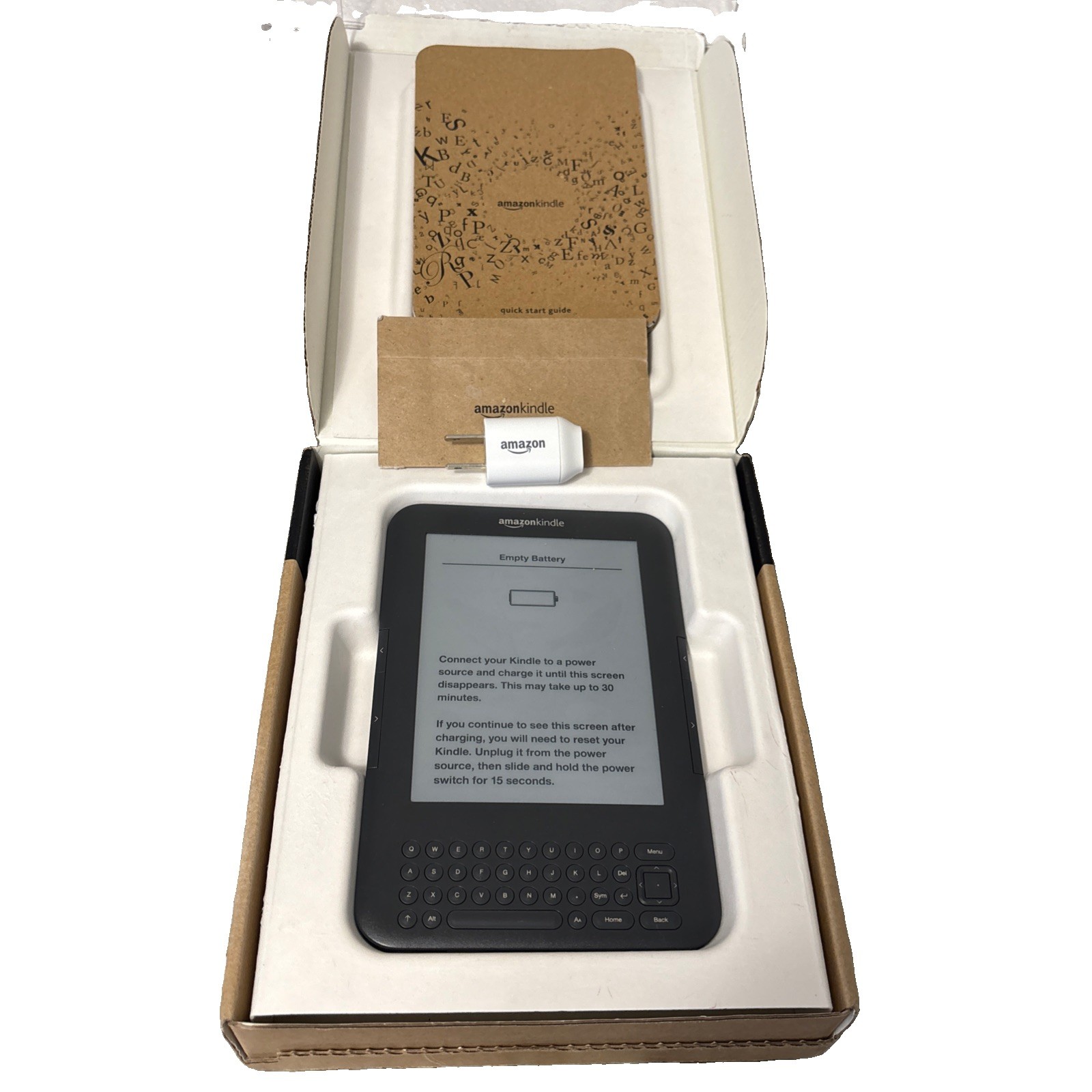 For Repair Amazon Kindle Keyboard (3rd Generation) D00901 6in, WiFi, Graphite